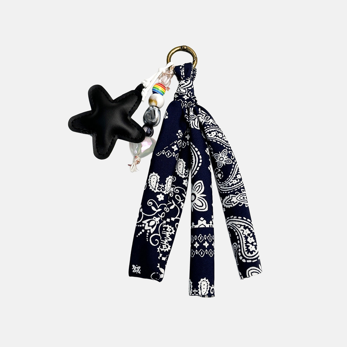 Star Ribbon Bag Charm