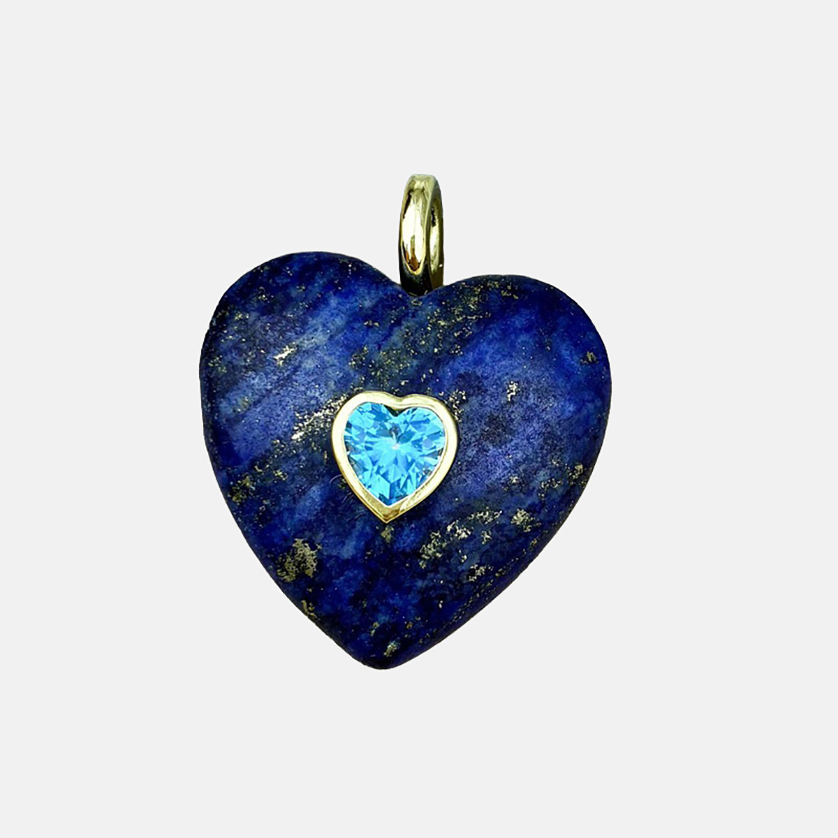 Heart Stone Charm