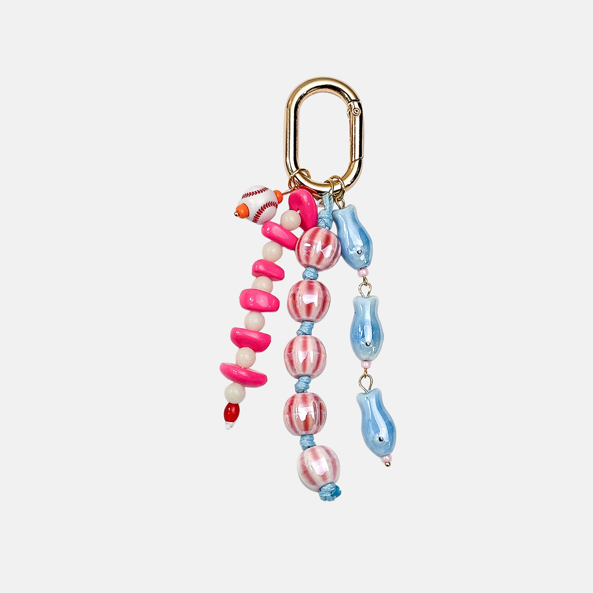 Bead Drop Bag Charm